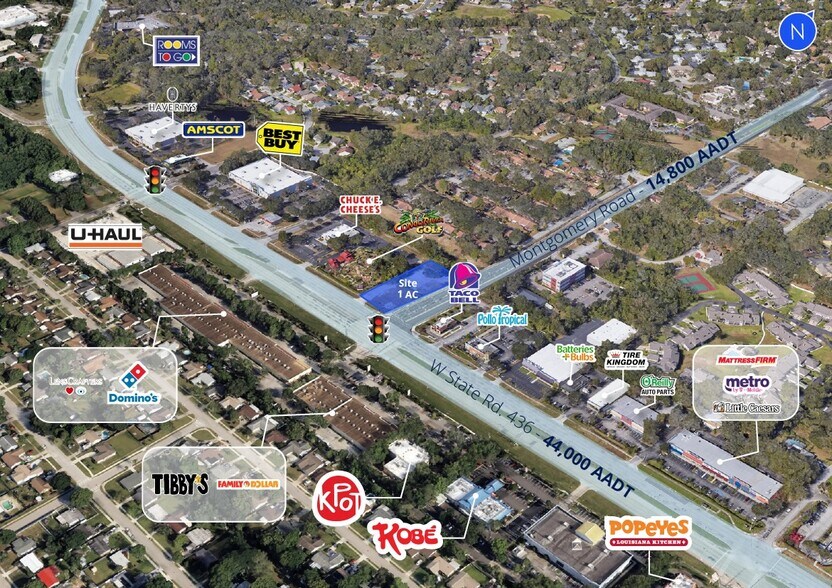 501 W SR 436, Altamonte Springs, FL à louer - Photo de l’immeuble – Image 1 sur 1