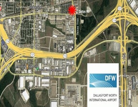 1039 E Dallas Rd, Grapevine, TX - VUE AÉRIENNE  vue de carte