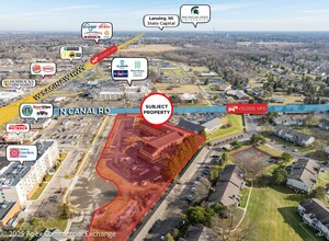 525 N Canal Rd, Lansing, MI - Vue aérienne  vue de carte - Image1