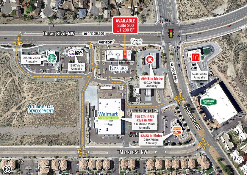 1800 Unser Blvd NW, Albuquerque, NM à louer - Photo de l’immeuble – Image 2 sur 7