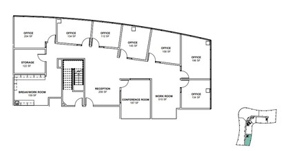 9665 Chesapeake Dr, San Diego, CA à louer Plan d’étage– Image 1 sur 1