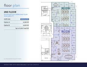 10971 Sun Center Dr, Rancho Cordova, CA à vendre Plan d’étage– Image 2 sur 2