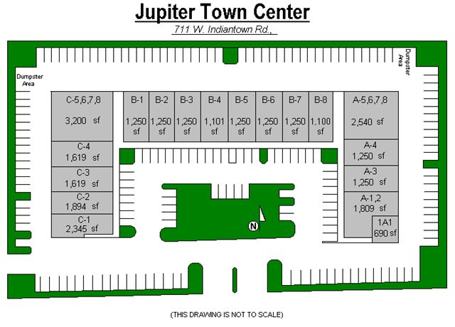 711 W Indian Town Rd, Jupiter, FL à louer - Plan de site – Image 2 sur 5