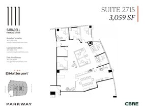 1111 Brickell Ave, Miami, FL à louer Plan de site– Image 1 sur 4