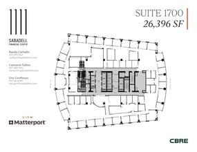 1111 Brickell Ave, Miami, FL à louer Plan de site– Image 1 sur 20