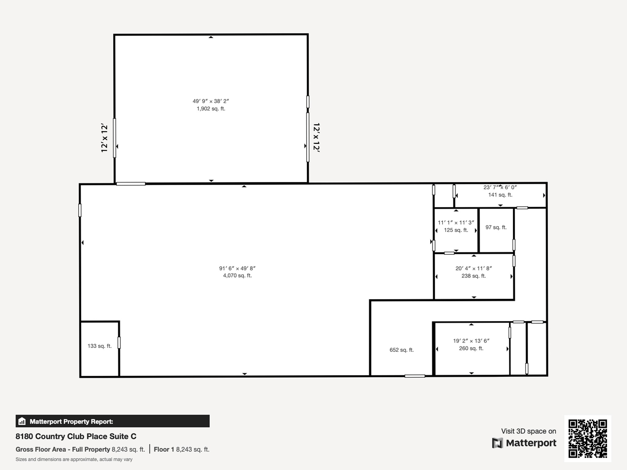 8180 Country Club Pl, Indianapolis, IN à vendre Plan d’étage– Image 1 sur 1