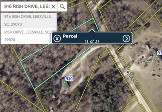 Plus de détails pour 916 Rish dr, Leesville, SC - Terrain à vendre