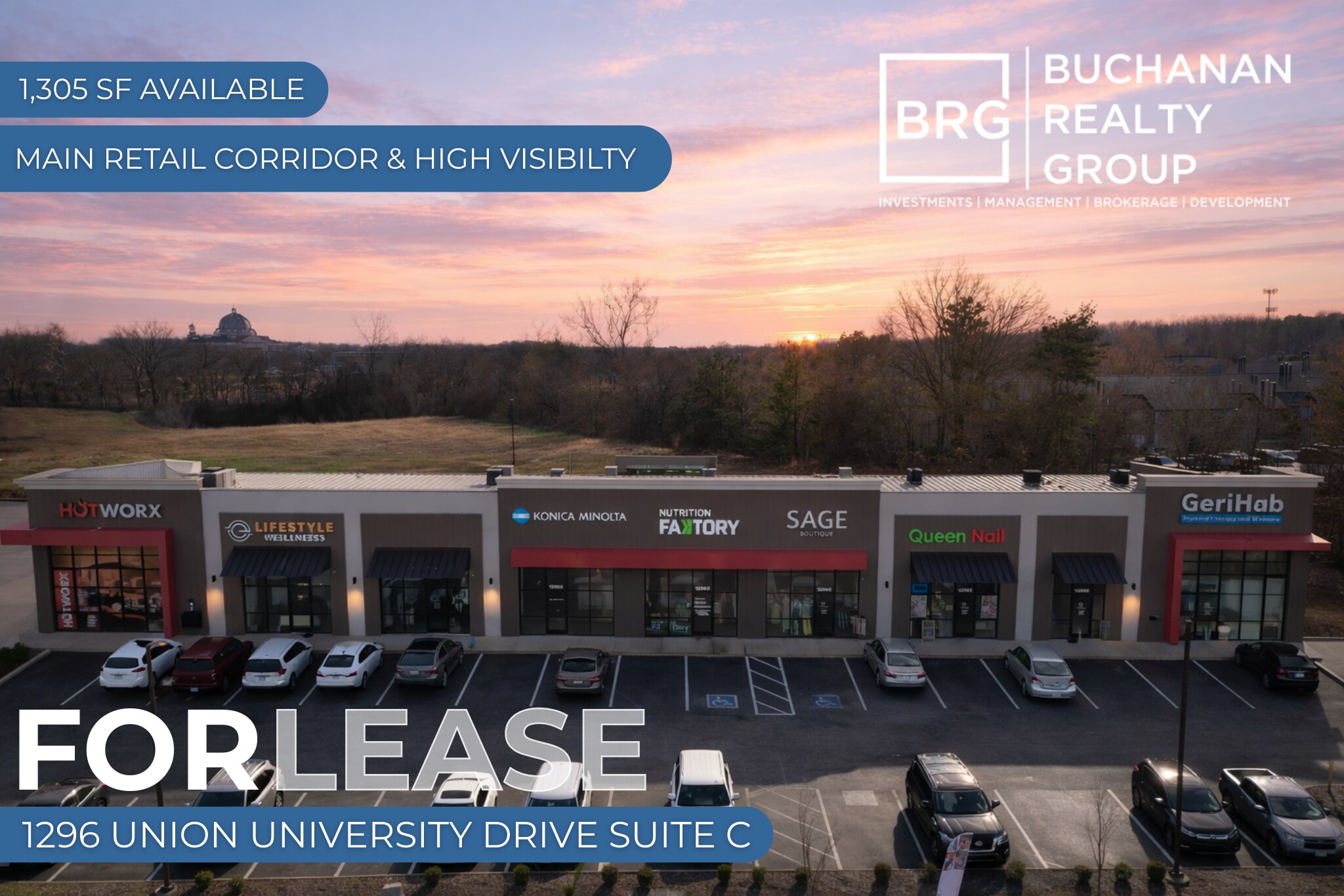 1296 Union University Dr, Jackson, TN à louer Photo principale– Image 1 sur 8