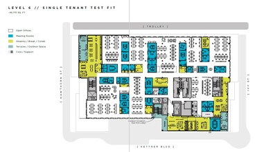 2100 Kettner Blvd, San Diego, CA à louer Plan d’étage– Image 1 sur 1