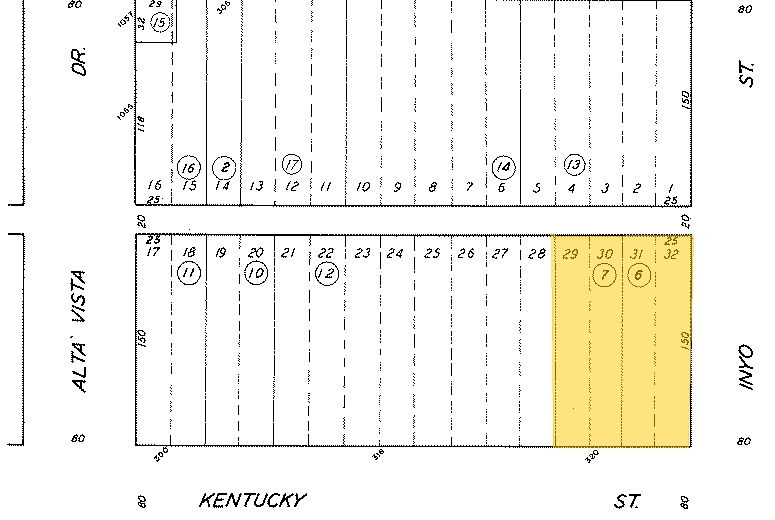 320 Kentucky St, Bakersfield, CA à vendre - Plan cadastral – Image 2 sur 74