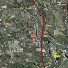 1025 S Main St, Red Bluff, CA - Vue aérienne  vue de carte