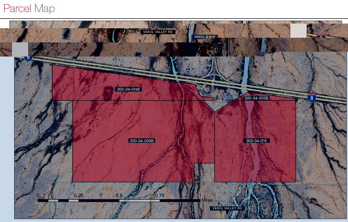 I-8 & Vekol Valley Road Interchange, Stanfield, AZ à vendre Aérien– Image 1 sur 5