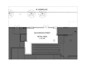 922 N Broad St, Philadelphia, PA à louer Plan de site– Image 2 sur 2