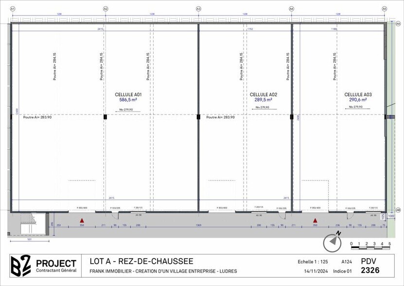 Local d'activités dans Ludres à vendre - Plan d’étage – Image 3 sur 17