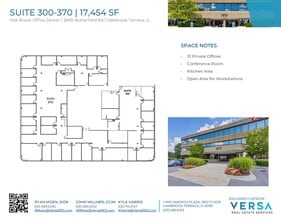 2707 Butterfield Rd, Oak Brook, IL à louer Plan d’étage– Image 2 sur 3