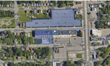 7616 E Nevada St, Detroit, MI - Vue aérienne vue de carte