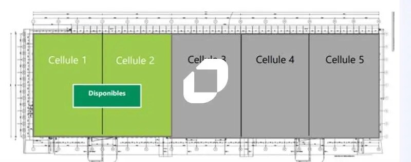 Industriel/Logistique dans SAINT-VIGOR-D'YMONVILLE à louer - Plan d’étage – Image 3 sur 3