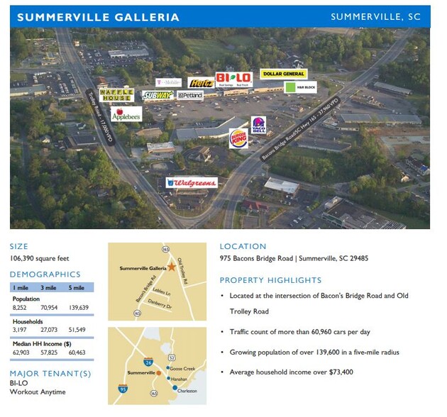 975 Bacons Bridge Rd, Summerville, SC à louer - Photo de l’immeuble – Image 3 sur 23