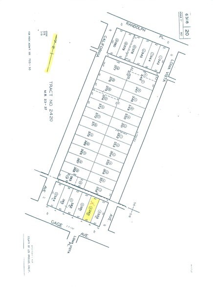 3579 Gage Ave, Bell, CA à vendre - Plan cadastral – Image 2 sur 53