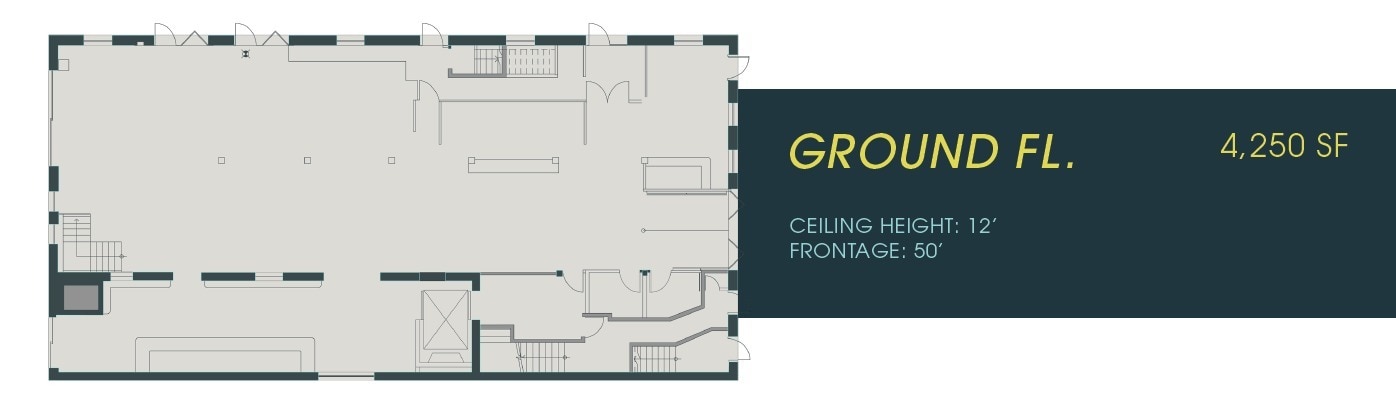 110 Kent Ave, Brooklyn, NY à vendre Plan d’étage– Image 1 sur 1