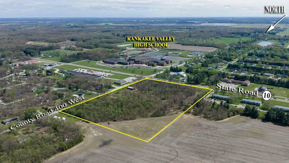 State Road 10/County Road 400 West, Wheatfield, IN à vendre - Photo principale – Image 1 sur 8