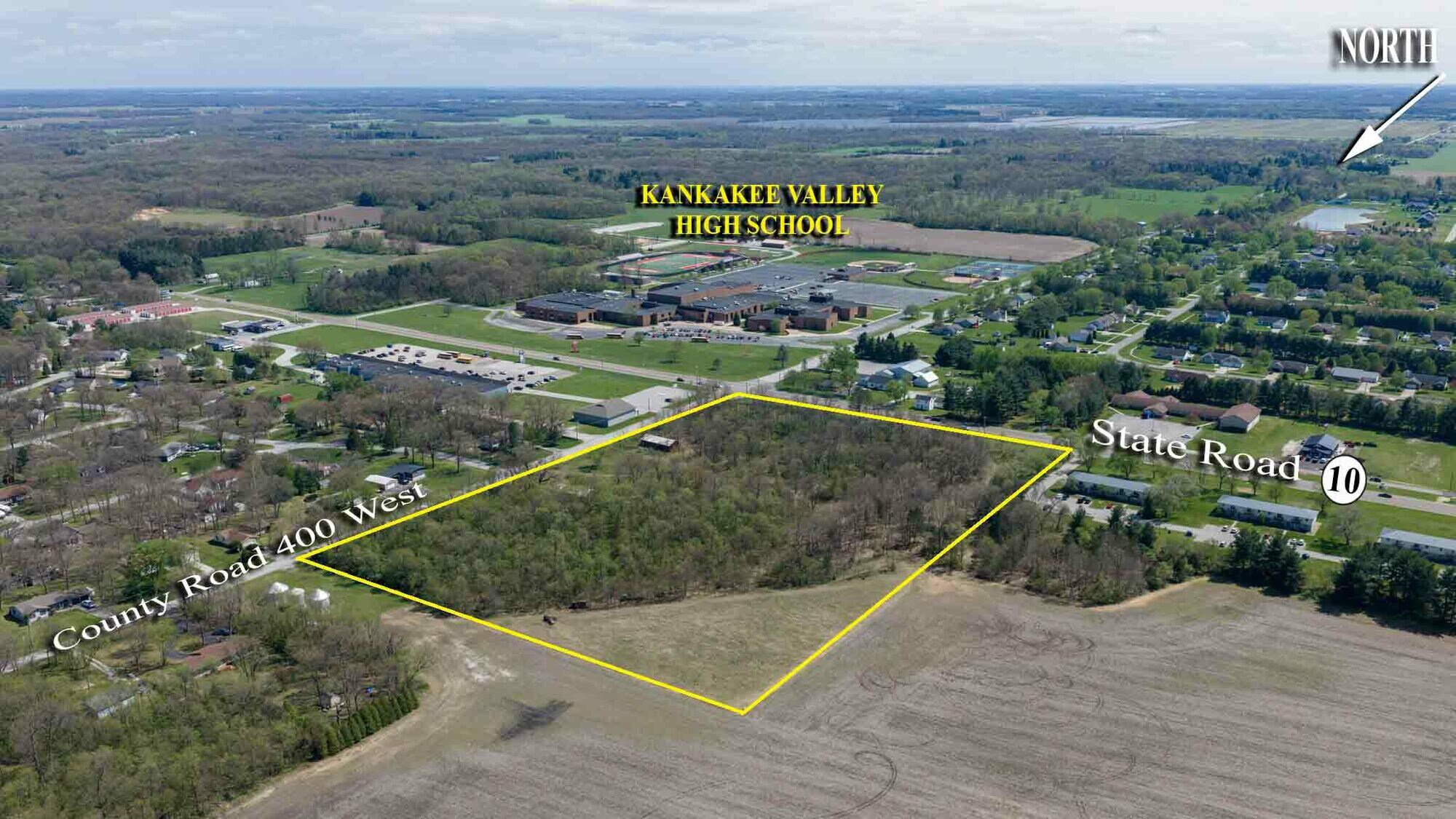 State Road 10/County Road 400 West, Wheatfield, IN à vendre Photo principale– Image 1 sur 9