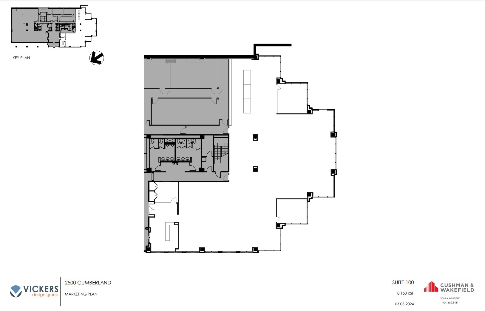 2500 Cumberland Pky SE, Atlanta, GA à louer Plan d’étage– Image 1 sur 1