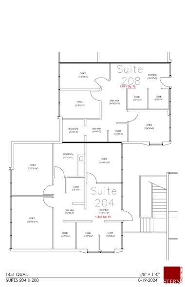 1451 Quail St, Newport Beach, CA à louer - Plan d’étage – Image 2 sur 6