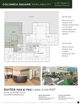 111 SW Columbia St, Portland, OR à louer Plan d’étage– Image 1 sur 1