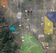 6436 S Hwy 85-87, Colorado Springs, CO - Vue aérienne vue de carte