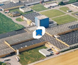 Itancourt - Vue aérienne  vue de carte