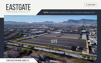 Plus de détails pour Eastgate Rd, Henderson, NV - Terrain à louer