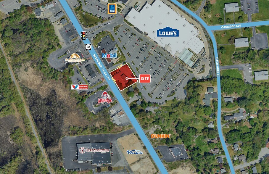 547 Broadway, Methuen, MA à vendre - Aérien – Image 2 sur 4