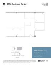 2062 Business Center Dr, Irvine, CA à louer Plan d’étage– Image 1 sur 1