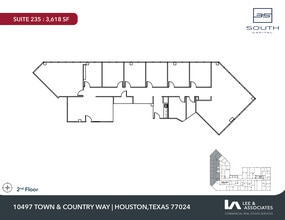 10497 Town & Country Way, Houston, TX à louer Plan d’étage– Image 1 sur 1