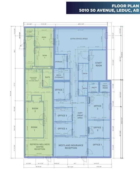 Leduc and Beaumont Properties for Sale portefeuille de 2 biens à vendre sur LoopNet.fr - Plan d’étage – Image 2 sur 2