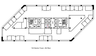 100 N Stanton St, El Paso, TX à louer Plan d’étage– Image 1 sur 1