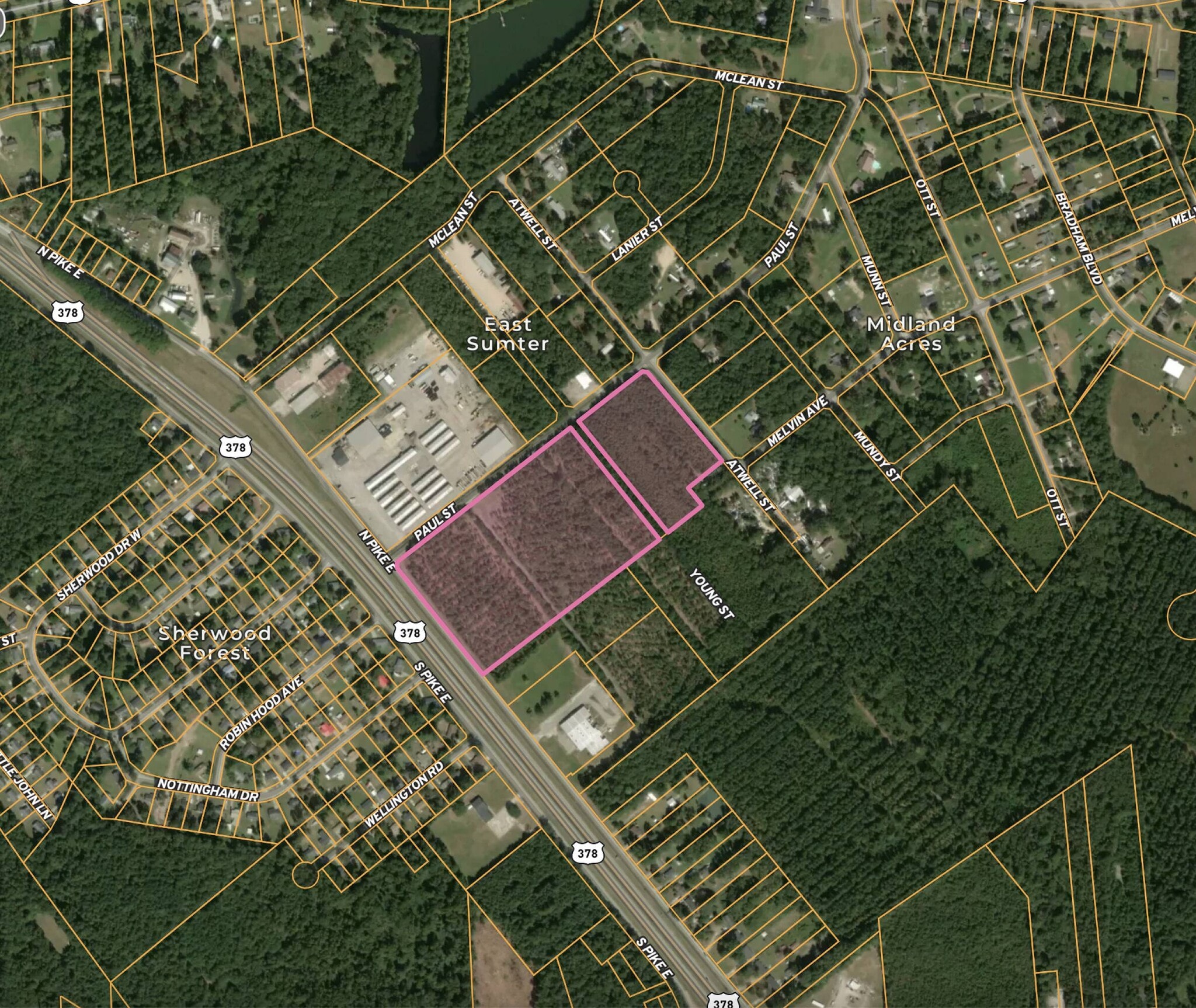 N Pike Rd, Sumter, SC à vendre Aérien– Image 1 sur 2