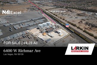 Plus de détails pour 6400 W Richmar Ave, Las Vegas, NV - Industriel/Logistique à vendre