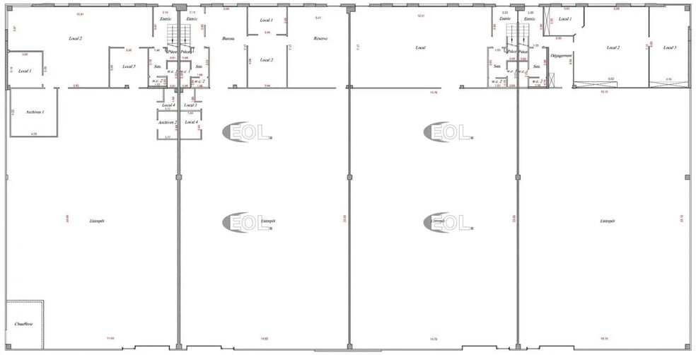 Local d’activités dans Gennevilliers à louer - Plan d’étage – Image 3 sur 13