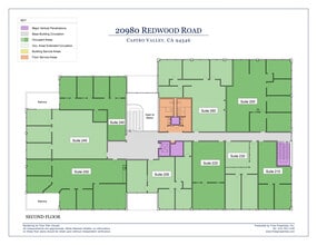 20980 Redwood Rd, Castro Valley, CA à louer Plan de site– Image 1 sur 6