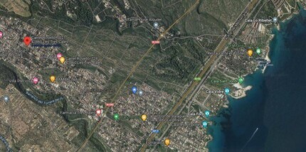 Carrer Rovelló, 1020, L'Ametlla de Mar, TAR - Vue aérienne vue de carte