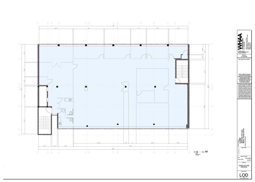 2620 SW 27th Ave, Miami, FL à louer - Plan d’étage – Image 2 sur 2