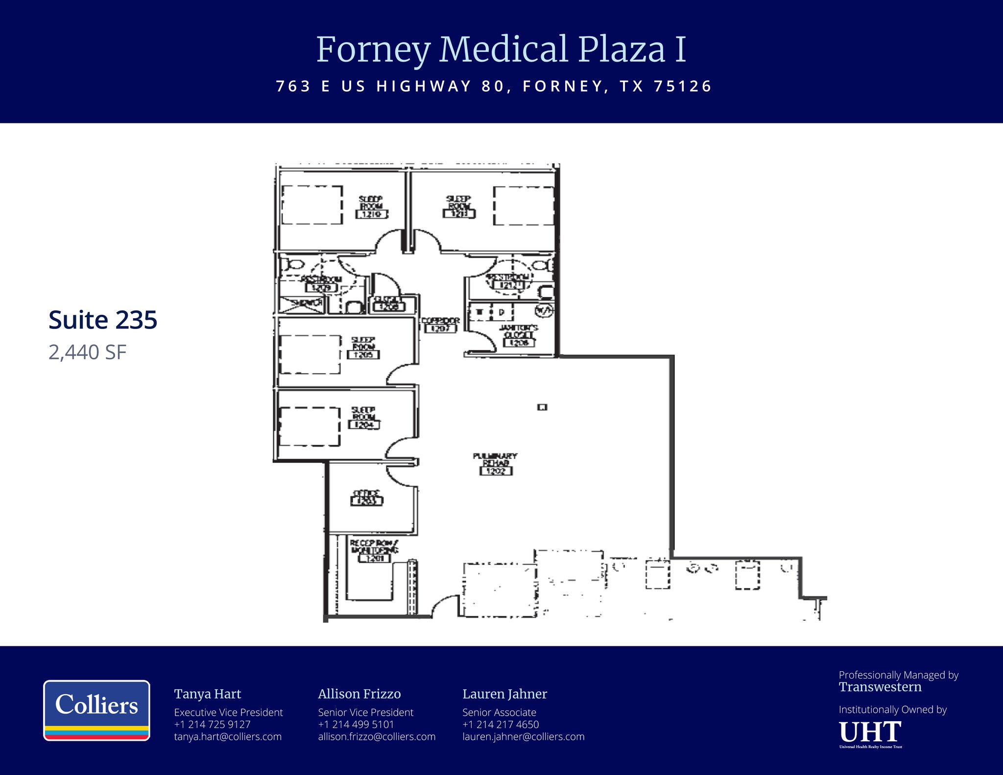 763 E US Highway 80, Forney, TX à louer Plan d’étage– Image 1 sur 1