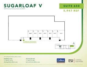 6700 Sugarloaf Pky, Duluth, GA à louer Plan d’étage– Image 1 sur 1