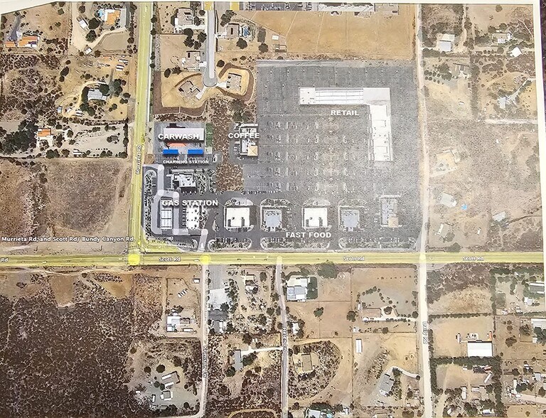 Corner of Scott Rd & Murrieta NE corner rd, Menifee, CA à vendre - Photo de l’immeuble – Image 3 sur 8