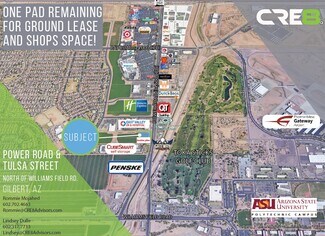 Plus de détails pour Power Road & Tulsa Street, Gilbert, AZ - Local commercial à louer