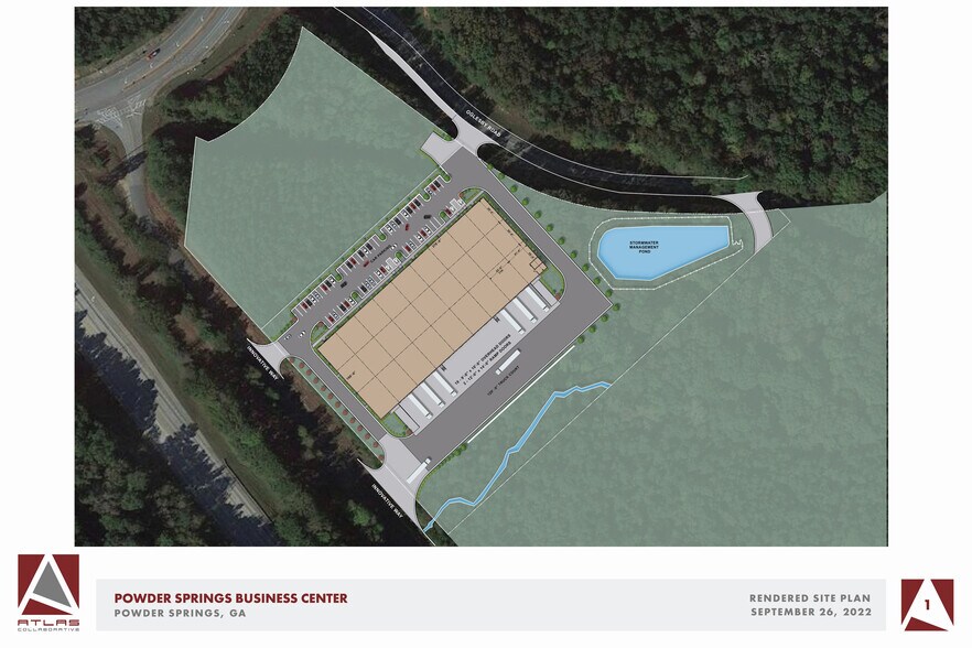 4775 Innovative Way, Powder Springs, GA à louer - Plan de site – Image 2 sur 5