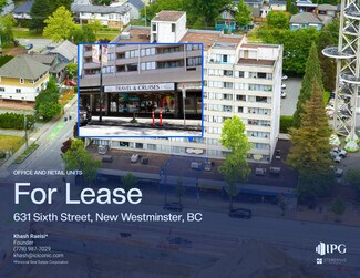 Plus de détails pour 631 Sixth St, New Westminster, BC - Bureau, Local commercial à louer