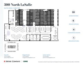 300 N LaSalle St, Chicago, IL à louer Plan de site– Image 1 sur 1